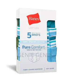 Hanes Ultimate 100% Organic Cotton Briefs for Boys