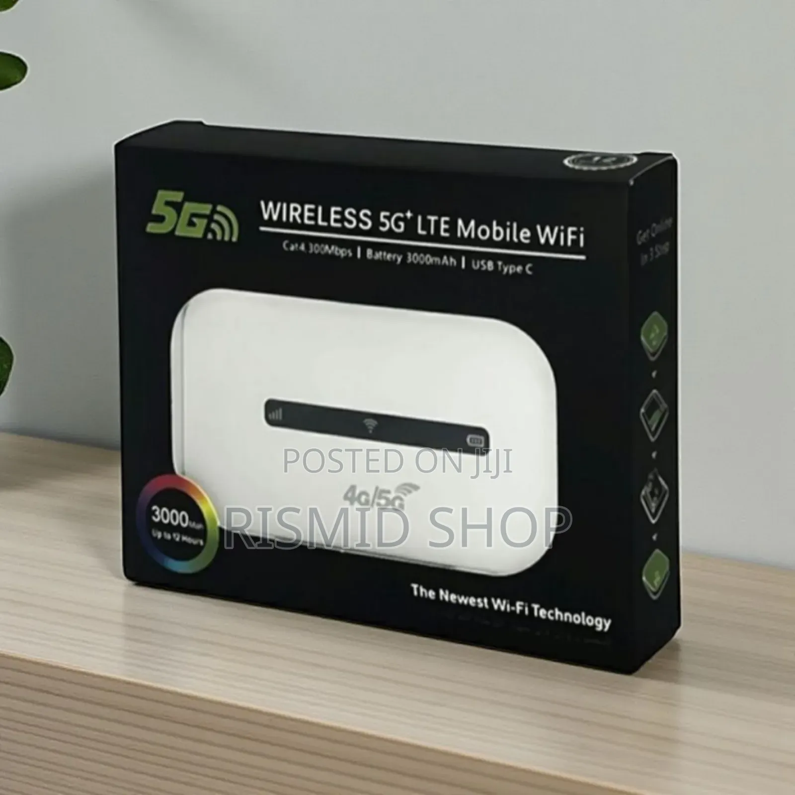 Portable 5g Lte Mobile Wifi Router 300mbps