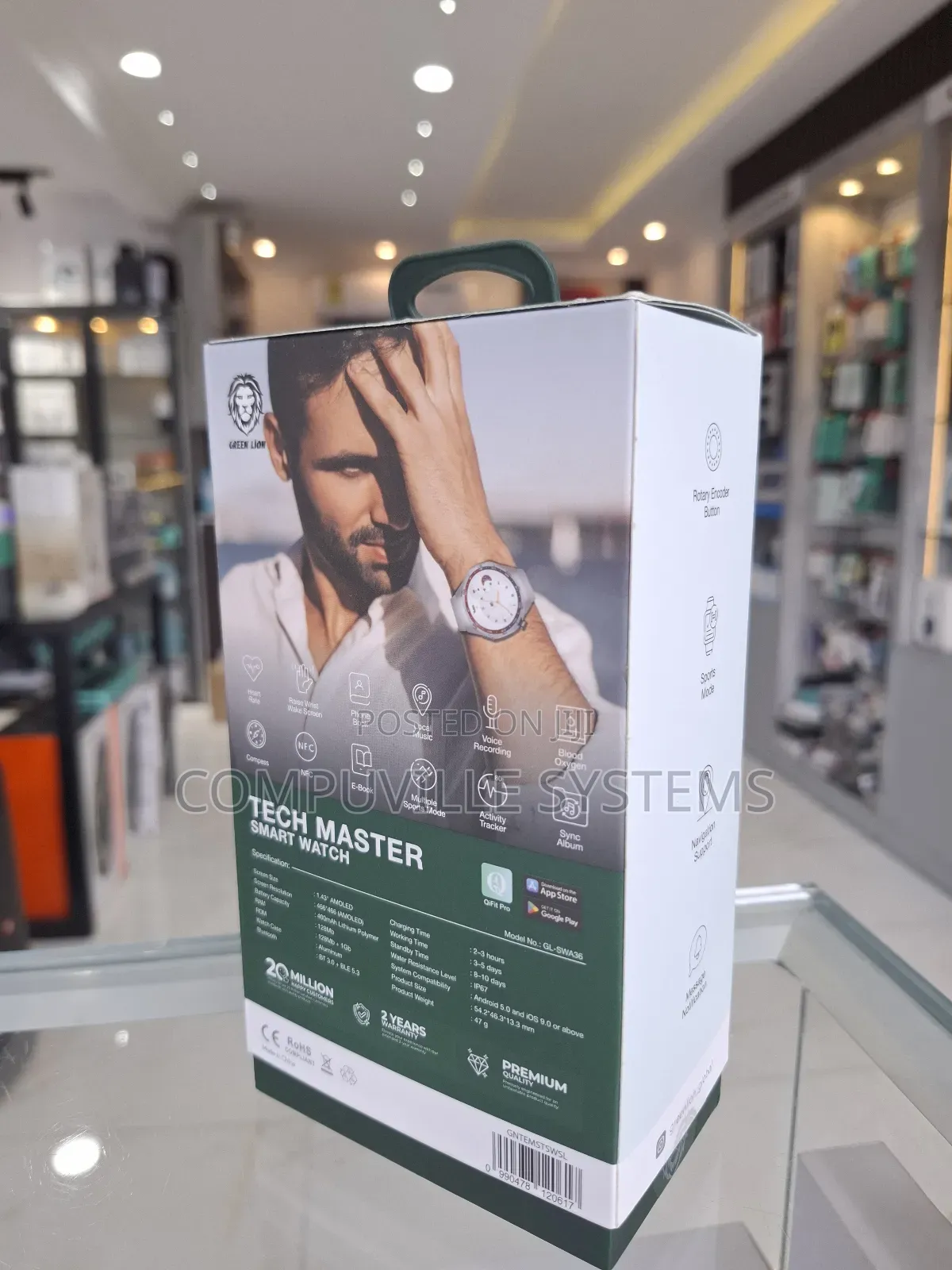 Green Lion Tech Master Smart Watch