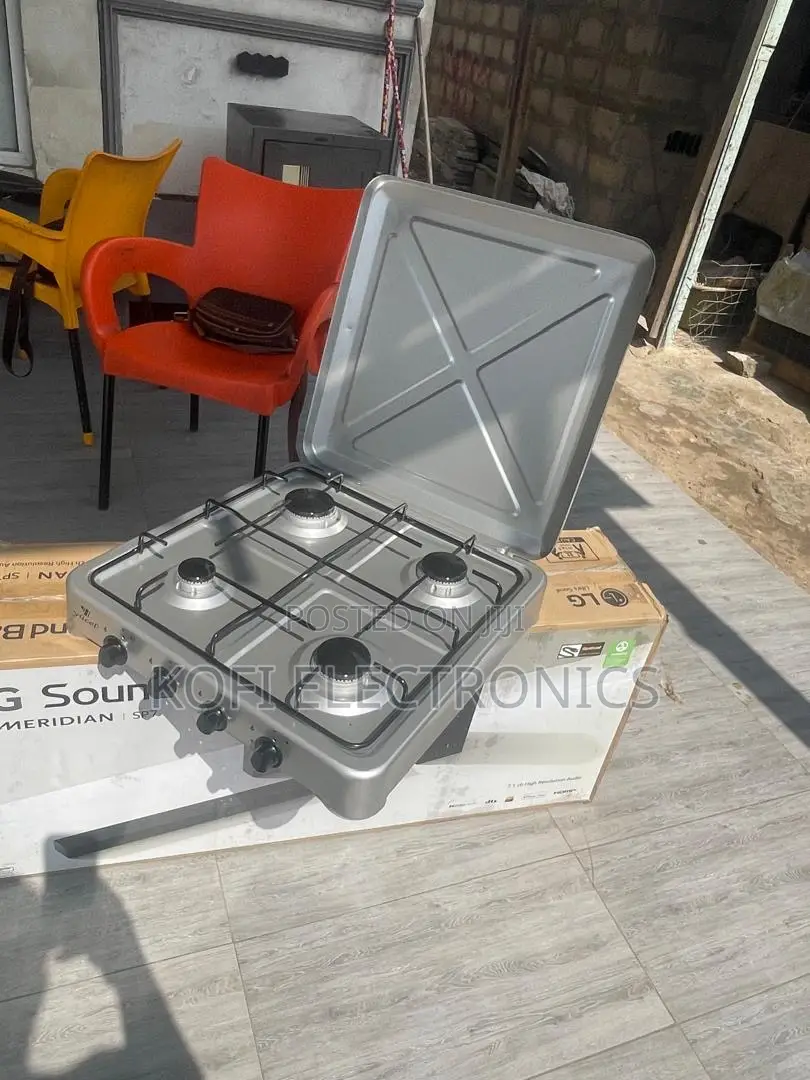 Classic 4-Burner Tabletop Gas Hob Reliable Everyday Cooking