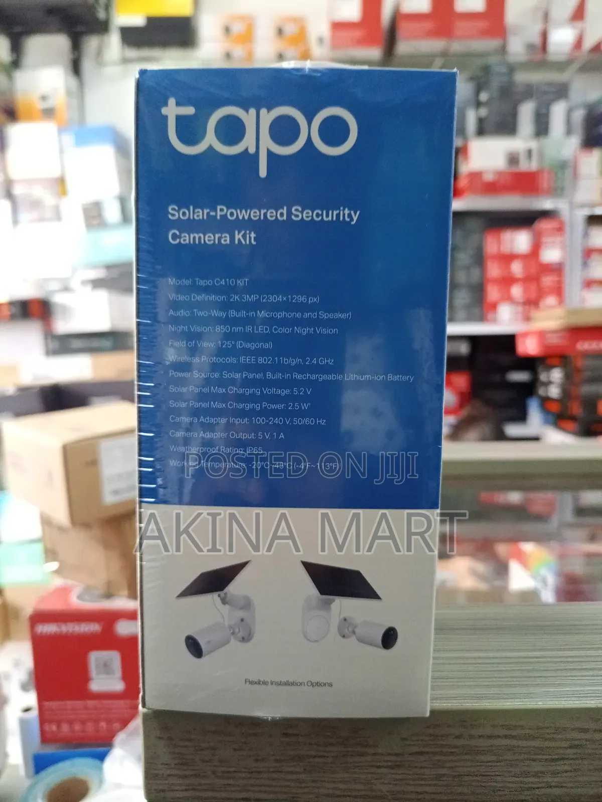 Tapo Powered Security Camera Kit C410