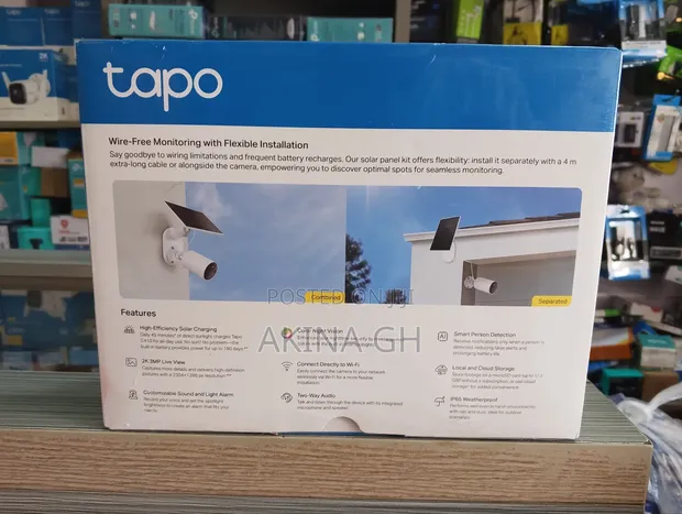 Tp-Link Tapo C410 Kit Solar Powered Security Camera Kit 2