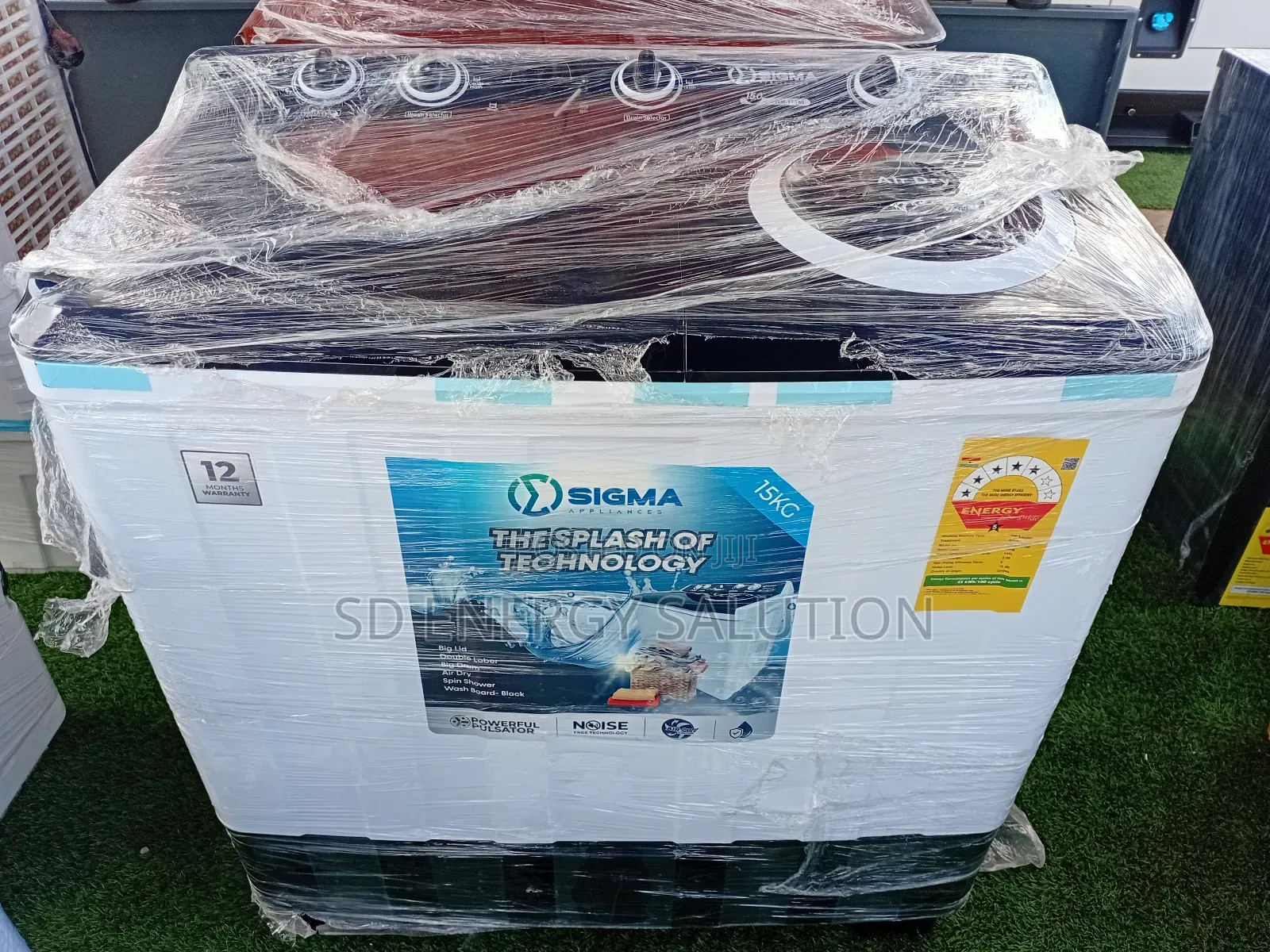 Clean Flow Sigma 15kg Washing Machine 15kg Sigma Washing Machine