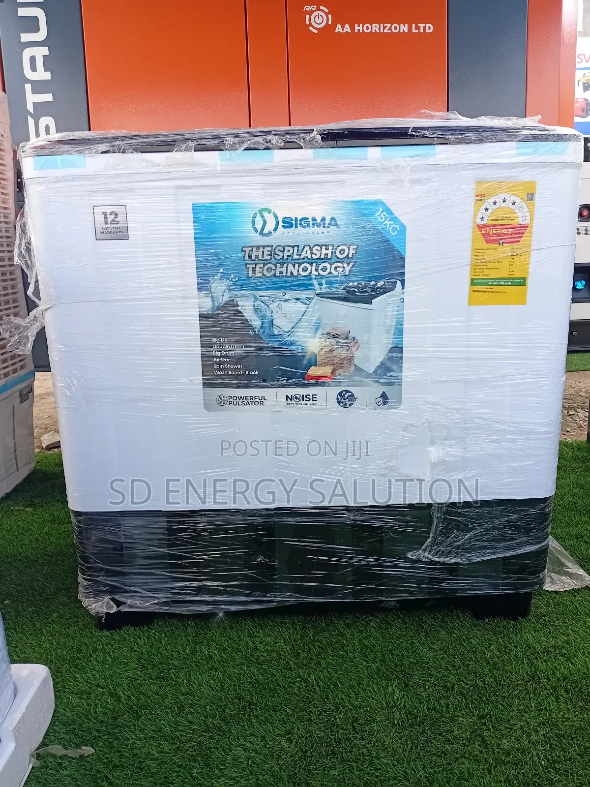 Quick Spin Sigma 15kg Washing Machine 15kg Sigma Washing