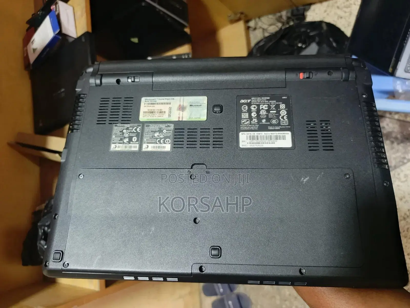 Laptop Acer Aspire 3820T 4GB Intel Core I5 HDD 500GB