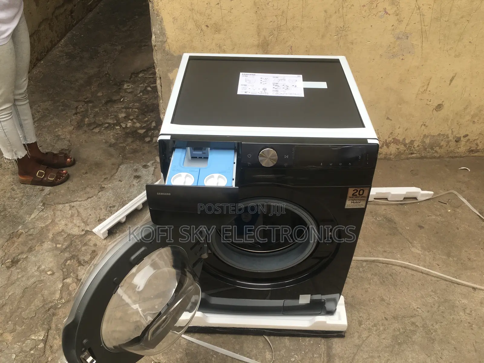 Samsung 9kg Ww90t04ax Frontload Washingmachine Fullyauto