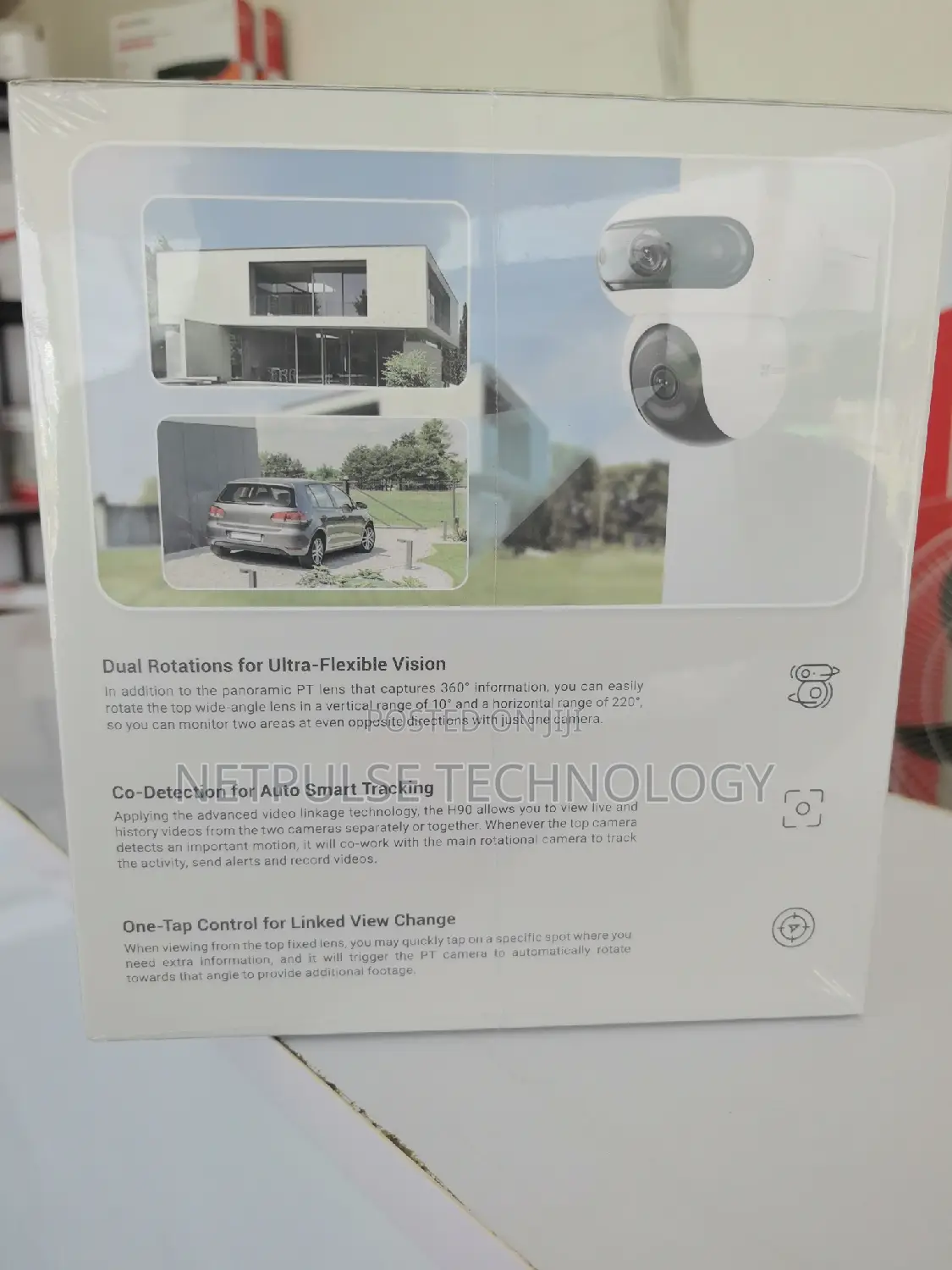 Ezviz Smart Home Camera - Cs-H90 Dual Lens