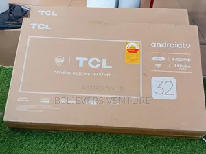 TCL 32" Hd Android Led Smart Tv – Voice Control Enabled