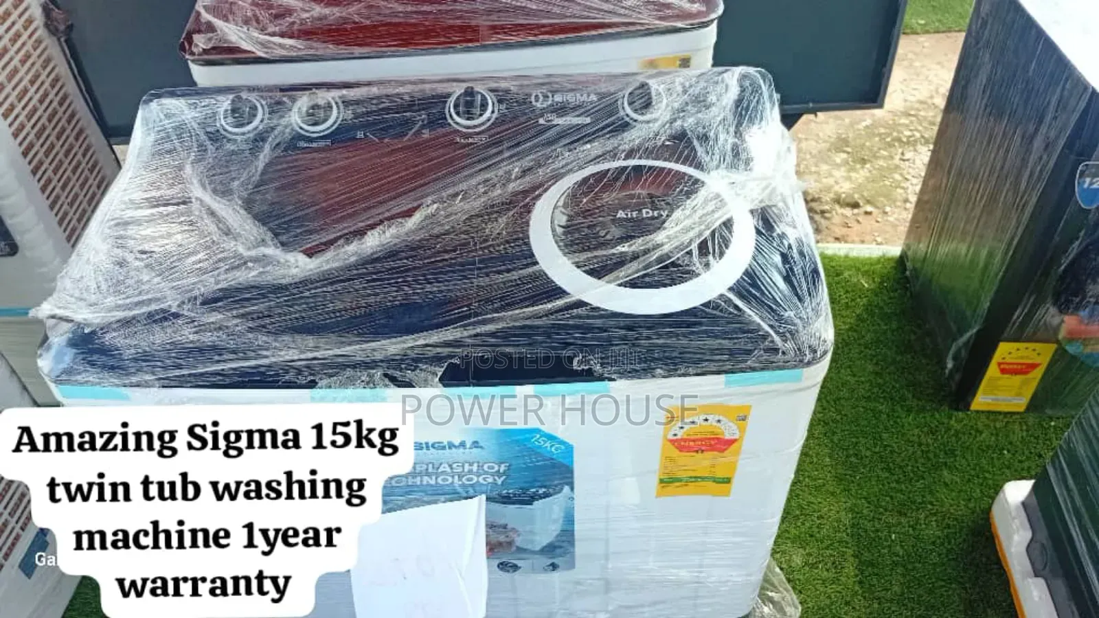 Twin Tub Titan 15kg – Sigma Edition