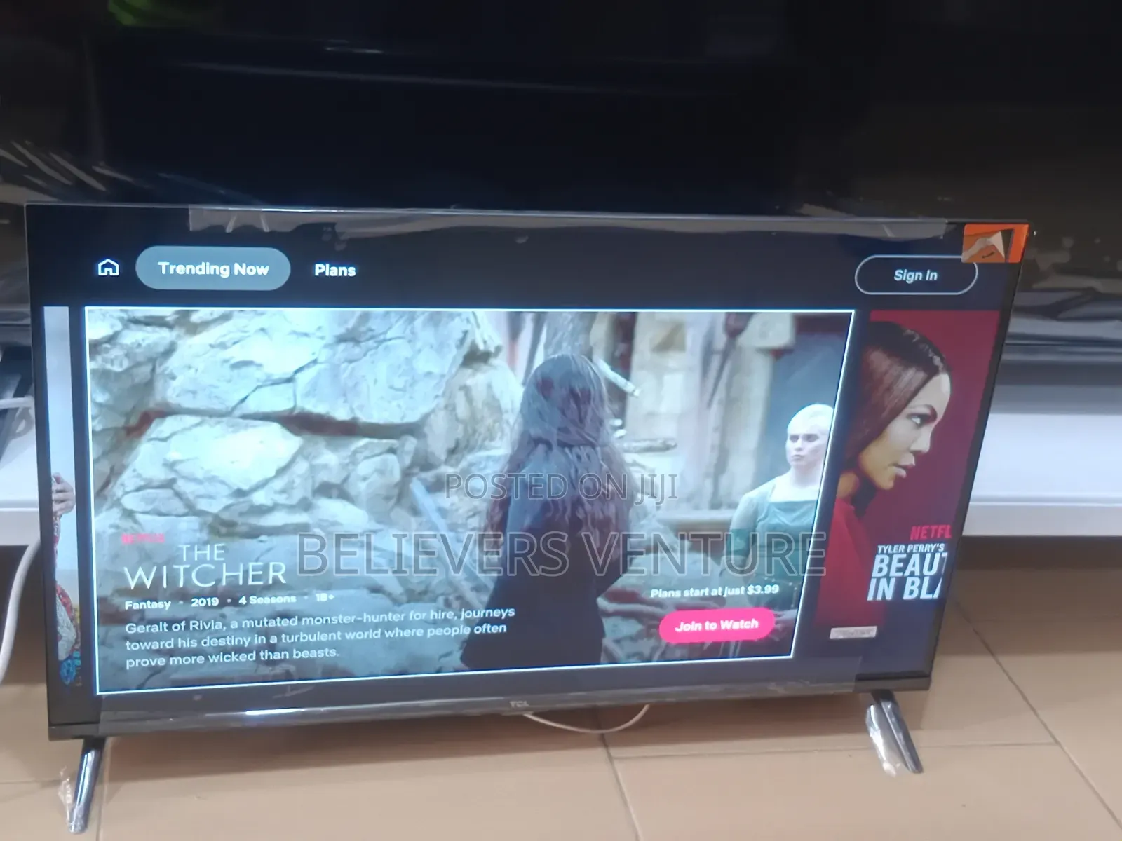TCL 32" Android Smart Tv – Netflix, Youtube Google Play Built-In