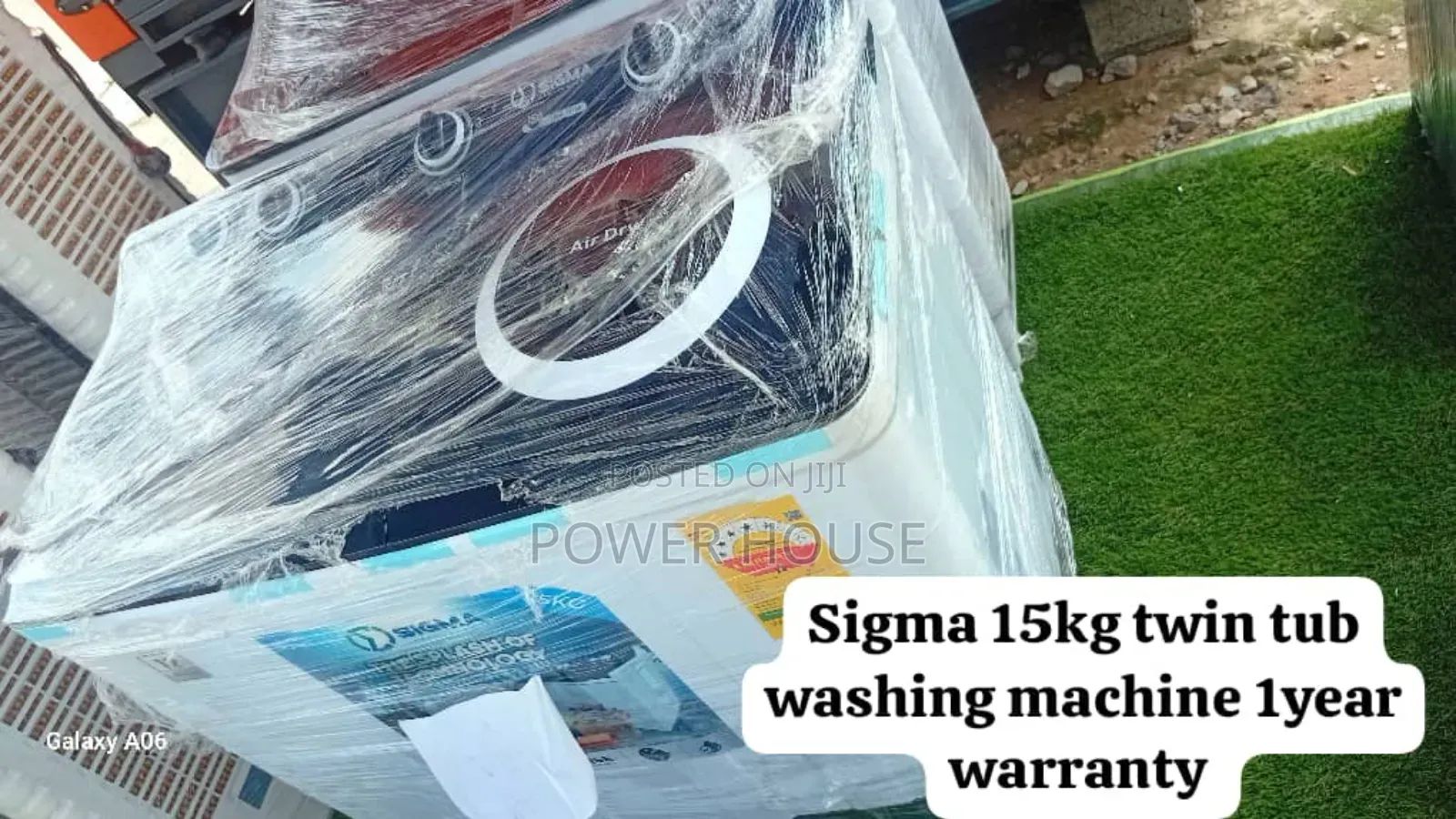 Megaload 15kg Twin Tub From Sigma