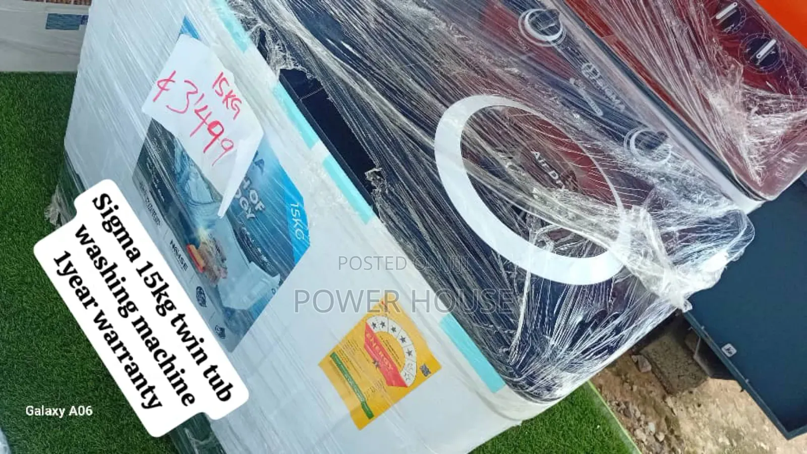Bigload 15kg Twin Tub – Sigma Built