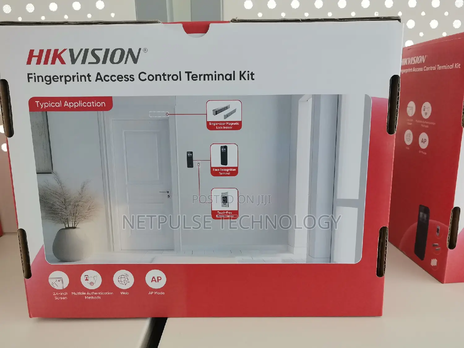 Hikvision Fingerprint Face Access Control Kit - Ds-Kas808