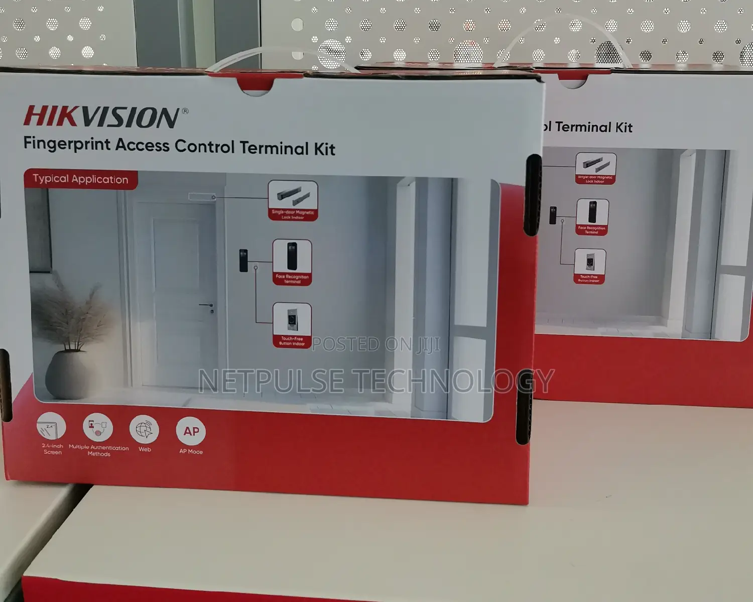 Hikvision Fingerprint Face Access Control Kit - Ds-Kas808