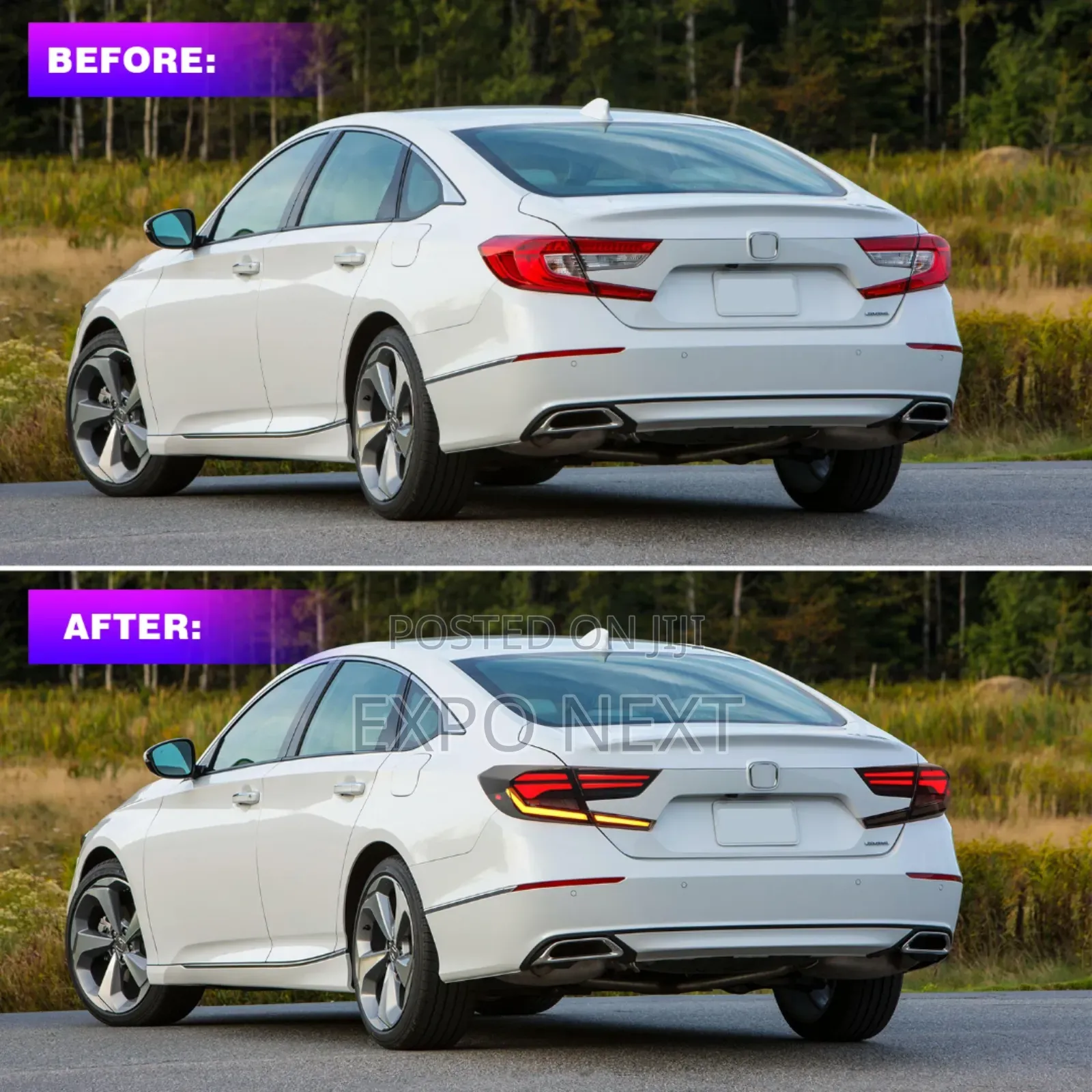 Full Led Taillight For Honda Accord 10th Gen 2018-2020