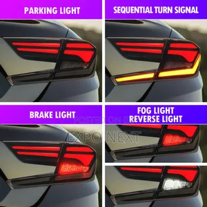 Full Led Taillight For Honda Accord 10th Gen 2018-2020