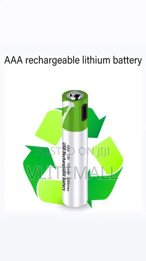 Rechargeable Aaa X 4 Type - C Usb Lithium Battery