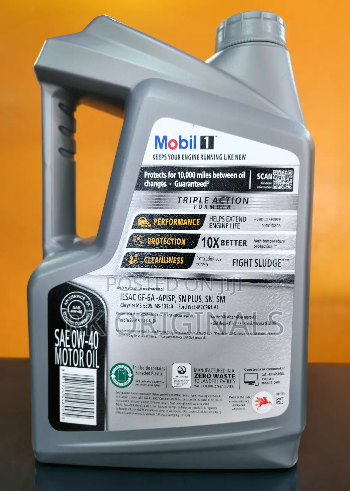 Mobil1 0w40 Engine Oil 5l Imported From Usa🇺🇸