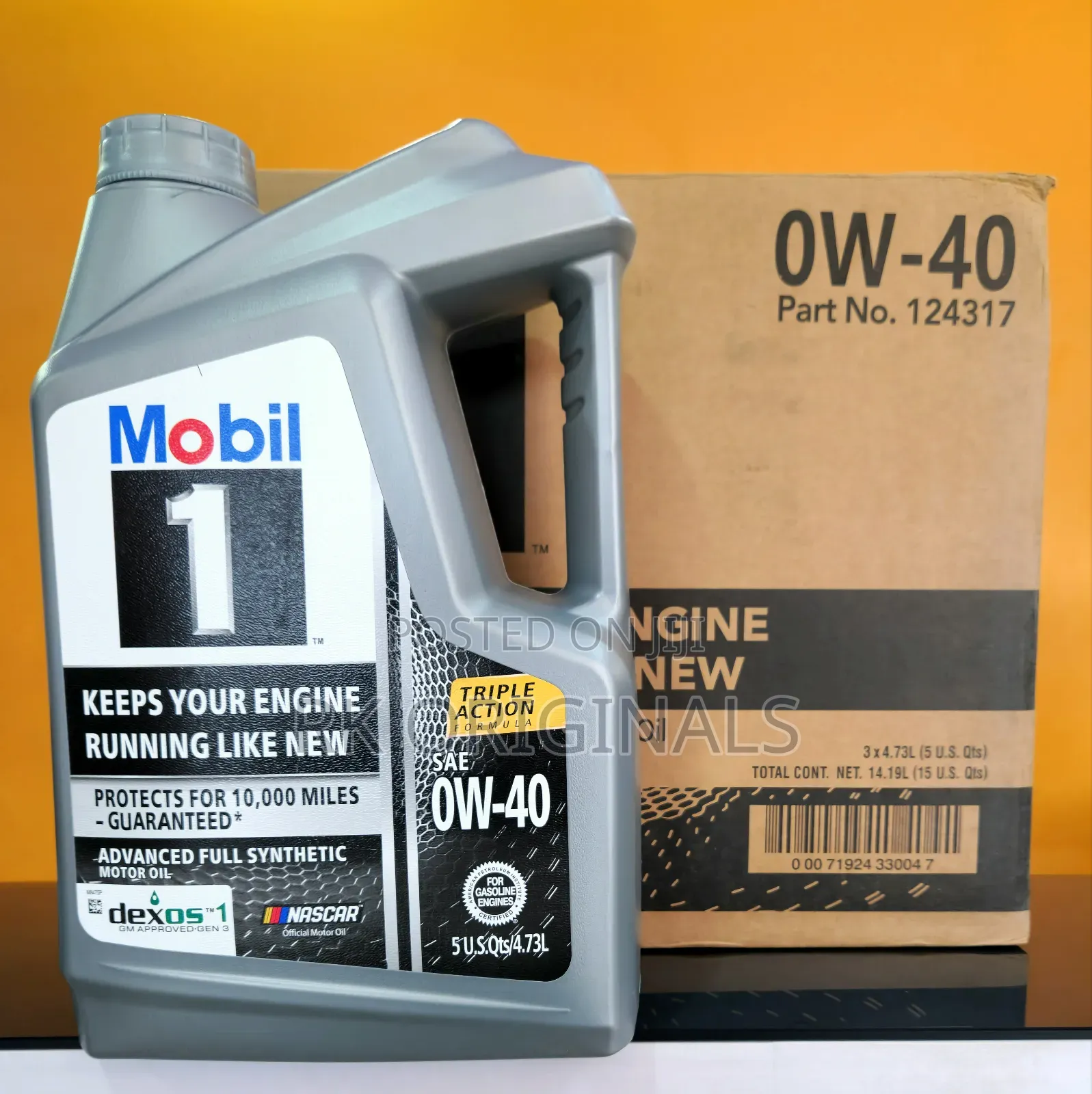 Mobil1 0w40 Engine Oil 5l Imported From Usa🇺🇸