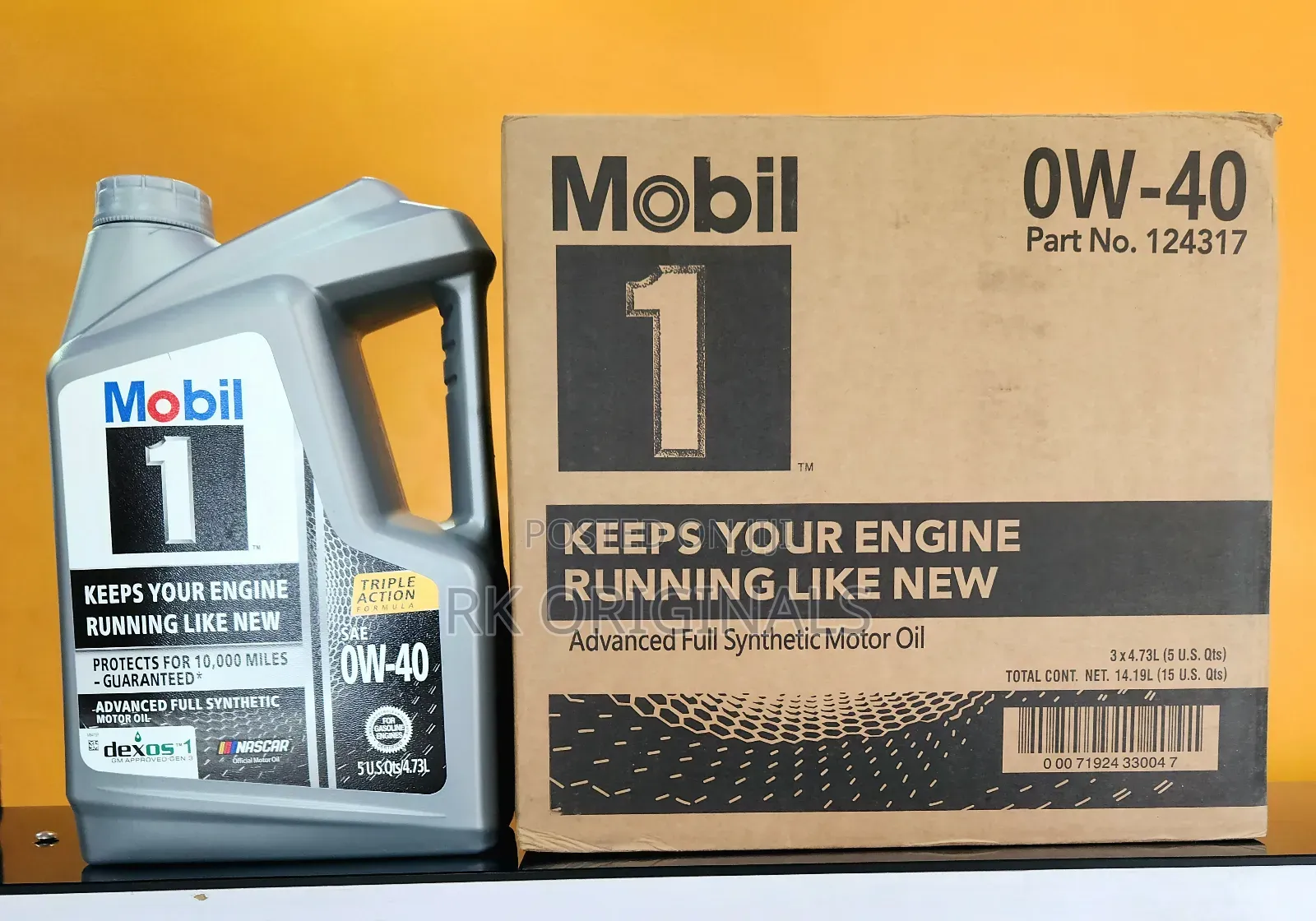 Mobil1 0w40 Engine Oil 5l Imported From Usa🇺🇸