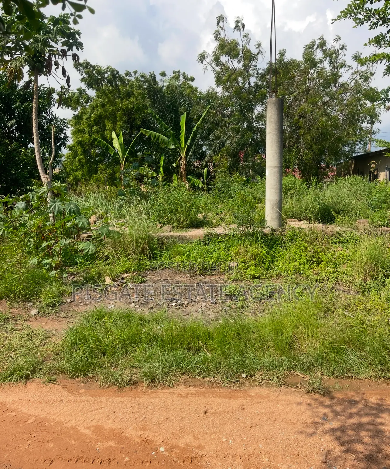 Half Plot for Sale at Ablekuma Pokuase Highway Just 2mins Walk.