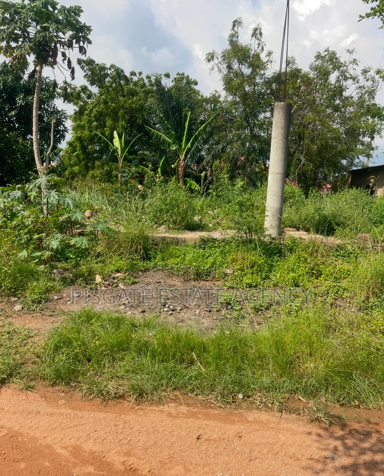 Half Plot for Sale at Ablekuma Pokuase Highway Just 2mins Walk.