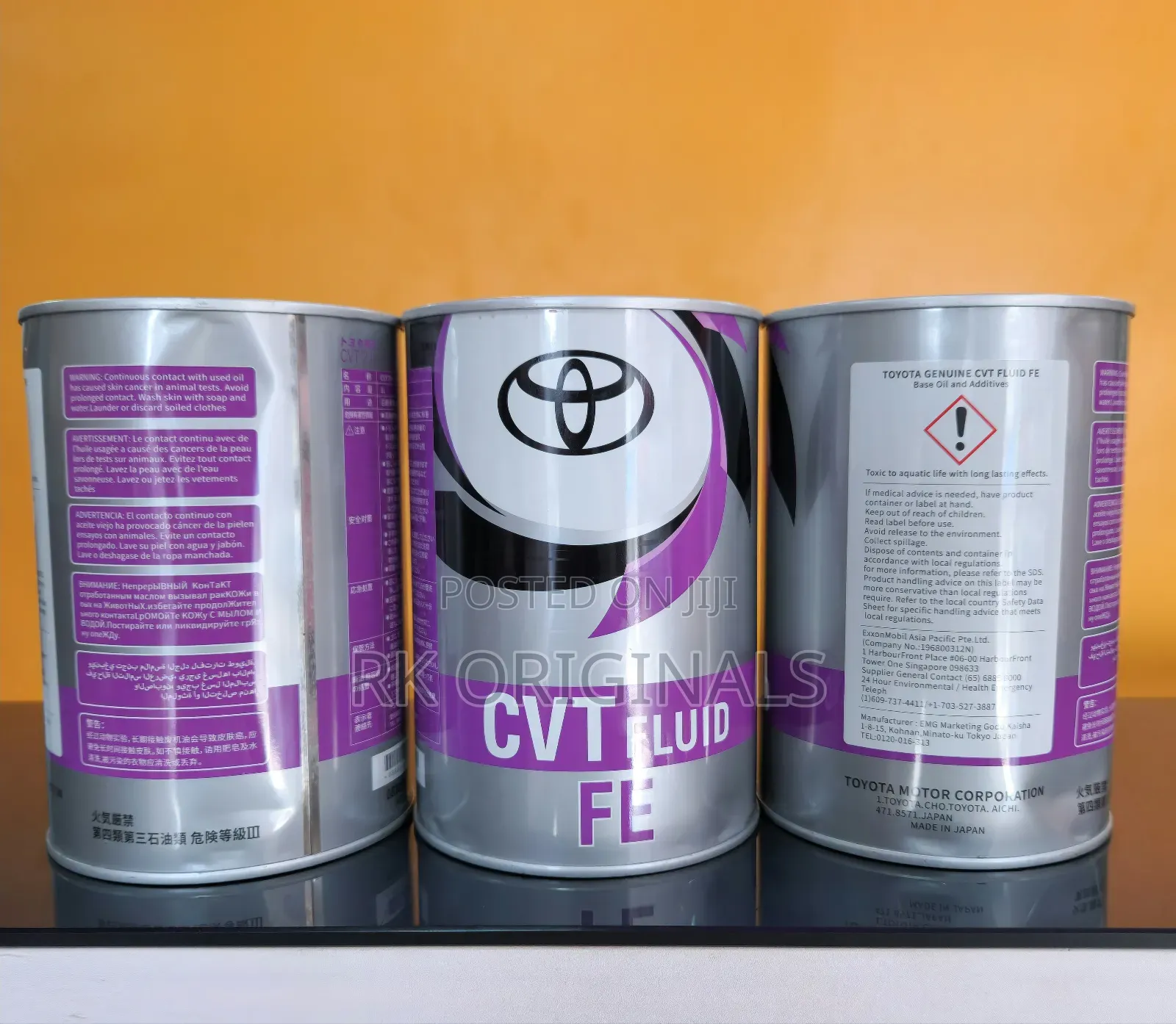 Toyota Cvt-fe Fluid 1l Imported From Japan 🇯🇵