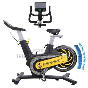 Strength Exercise/Spinning Bike With Display Screen