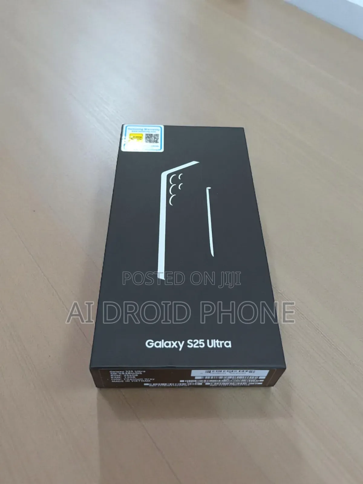 New Samsung Galaxy S25 Ultra 256 GB Gray