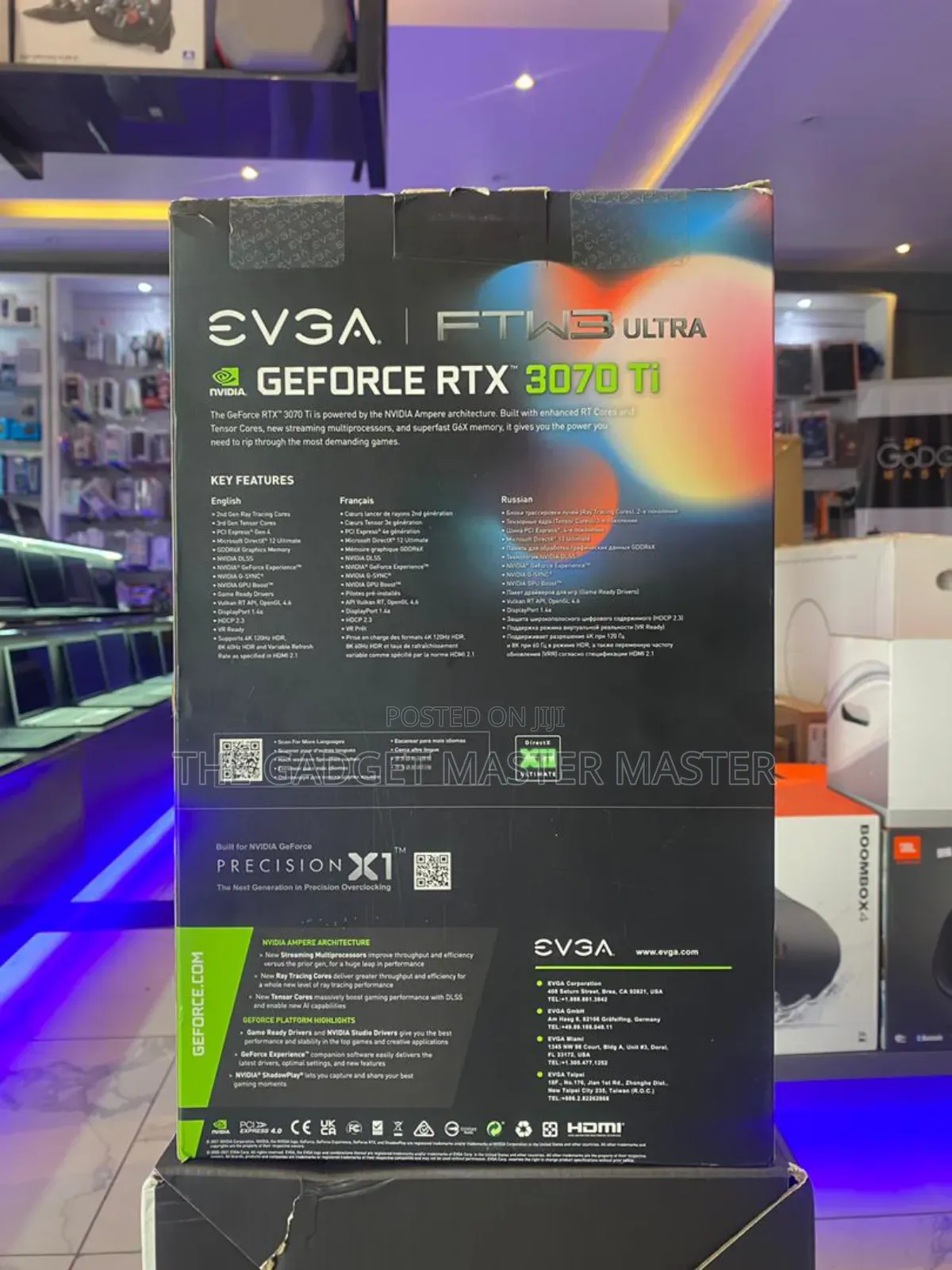 Evga Ftw3 Ultra Geforce RTX 3070 Ti