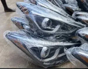 Hyundai Santa Fe 2017 2018 Headlights