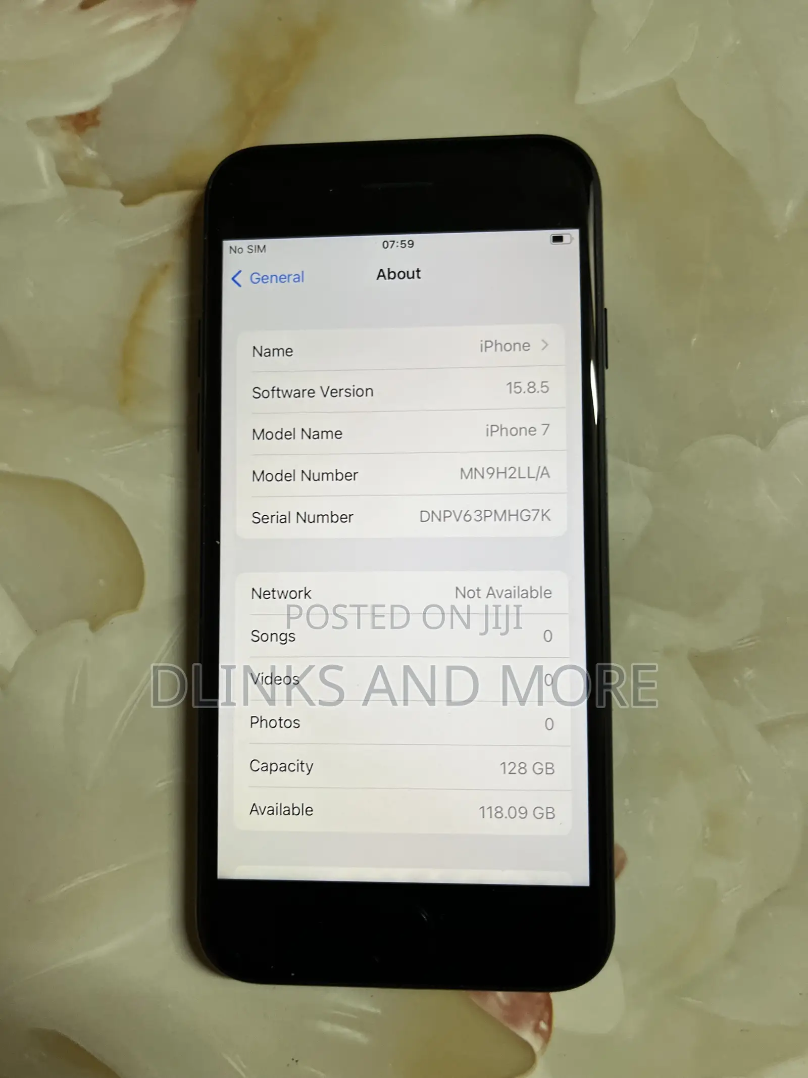 Apple iPhone 7 128 GB Black