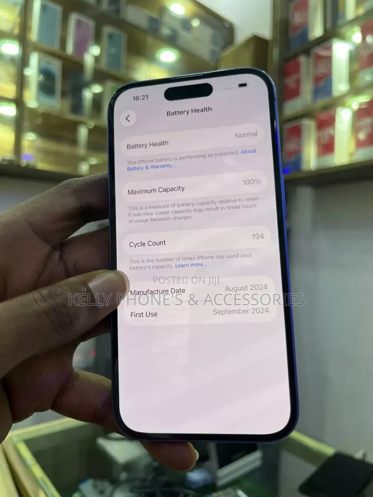 Apple iPhone 16 256 GB Blue