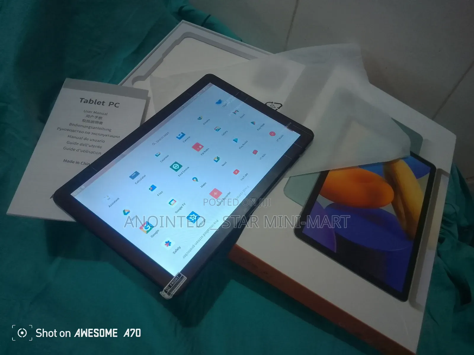 New Tablet 32 GB Black