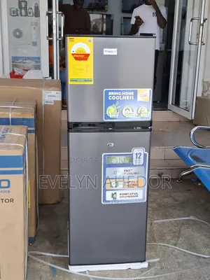 Dark Gray Colour Nasco Top Freezer 136litres Brand New for Sale