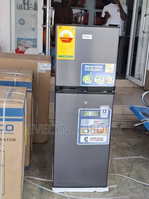 Dark Gray Colour Nasco Top Freezer 136litres Brand New for Sale
