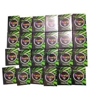 Fiesta Condom - Dumsor ( Glow in the Dark) 23 Pcaks of 3 in 1