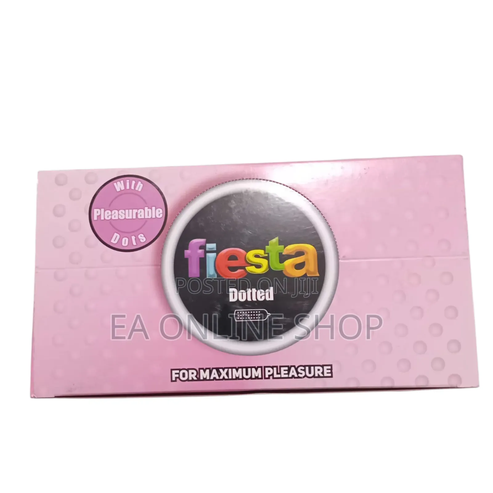 Fiesta Dotted Condoms. 24 Packs of 3 in 1