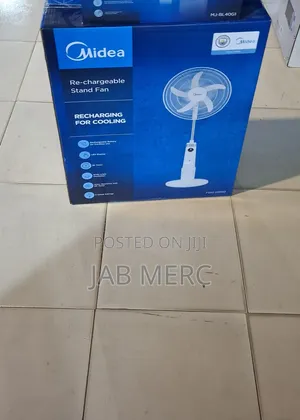 Rechargeable Fans Midea Original More Hours New