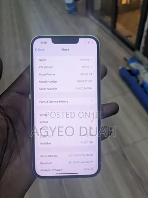 Apple iPhone 14 128 GB Yellow