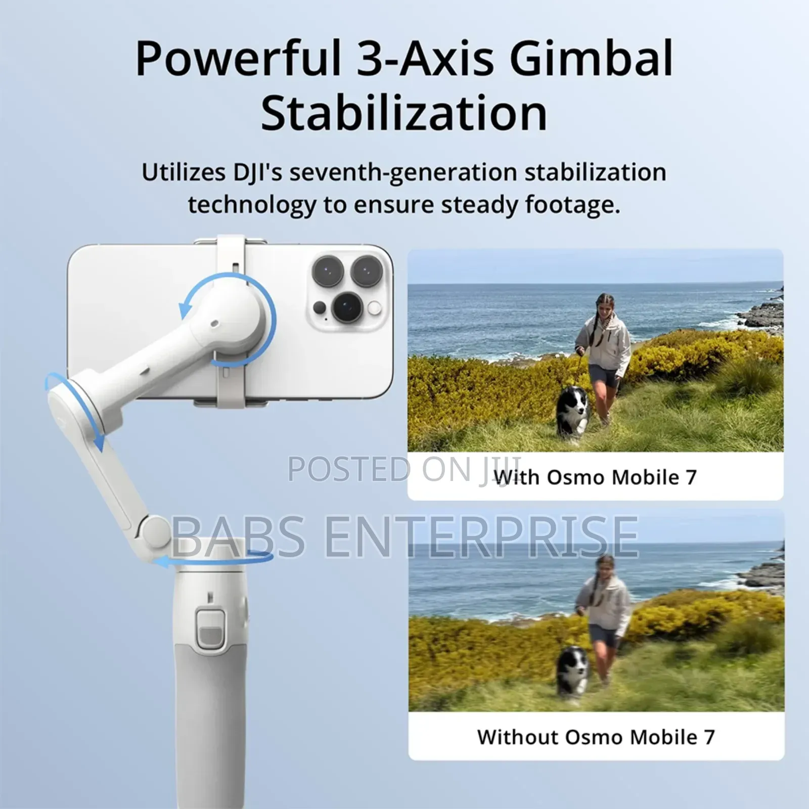 Dji Osmo Mobile 7 Smart Stabilizer – Silver