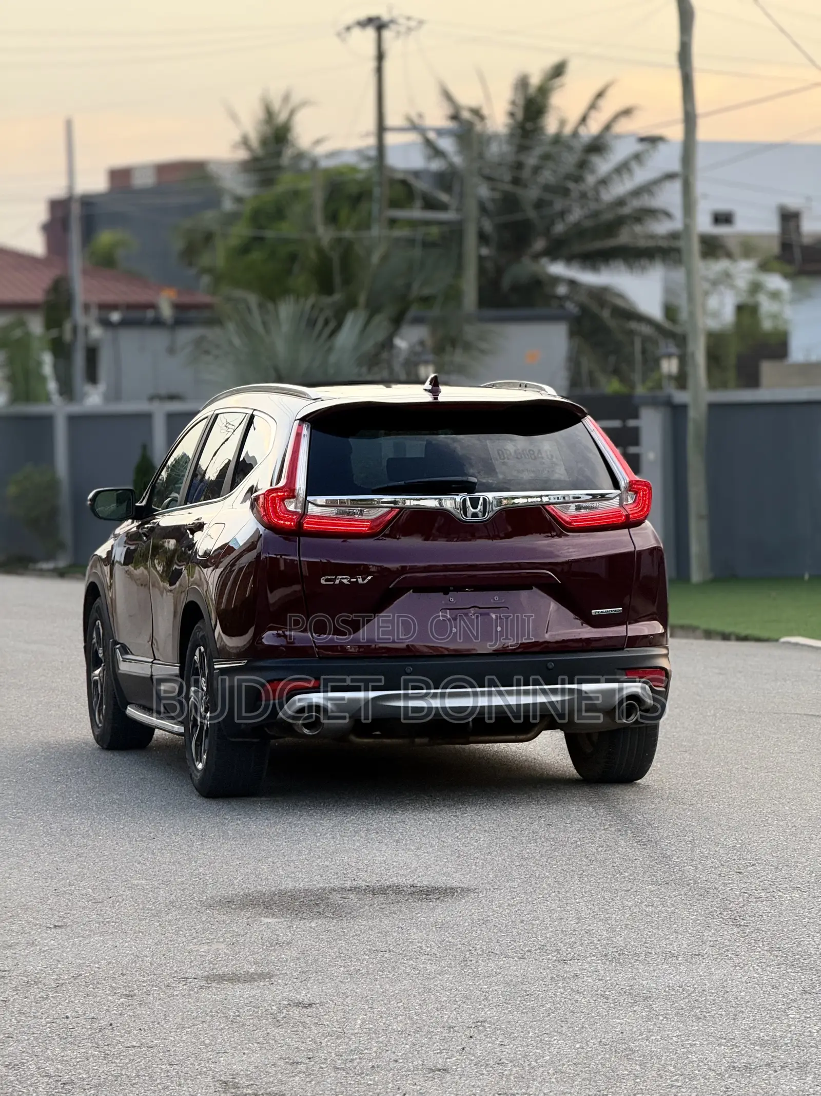 Honda CR-V Touring 4dr SUV AWD (1.5L 4cyl CVT) 2017 Burgundy