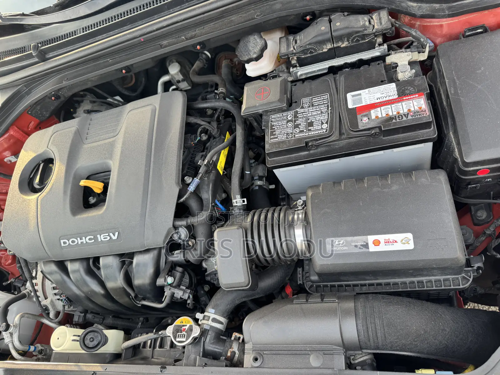 Hyundai Elantra Limited 2018 Orange