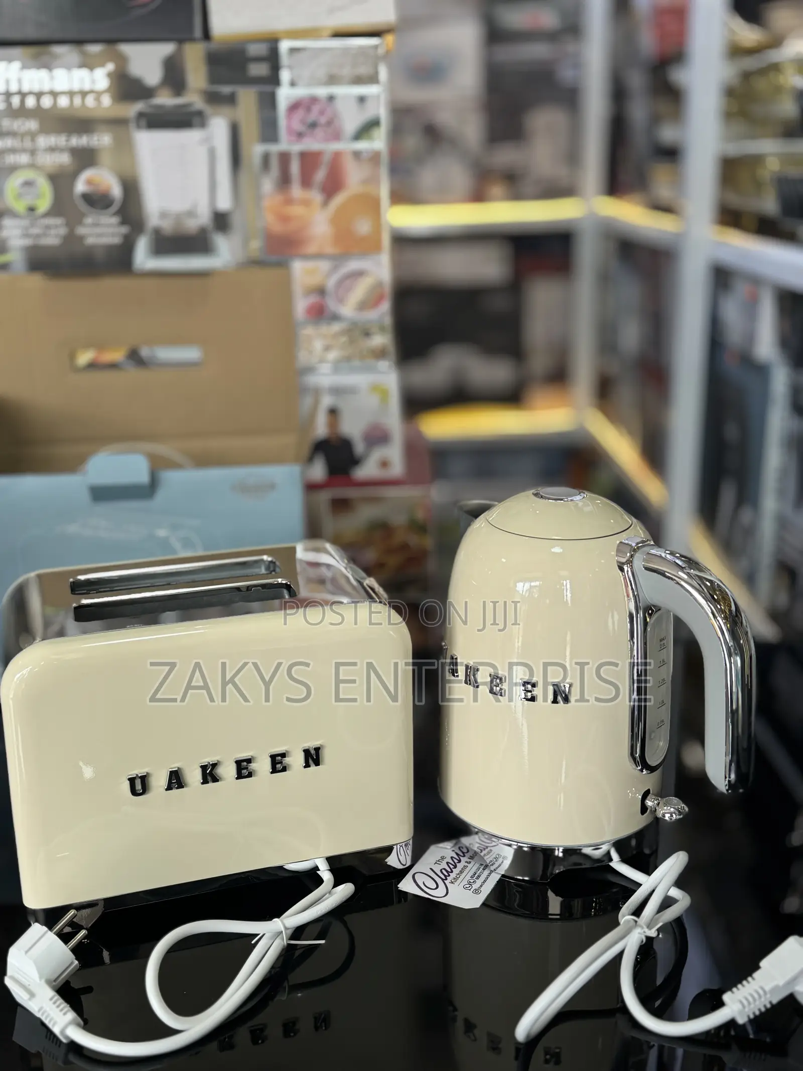 Uakeen Kettle Toaster Set