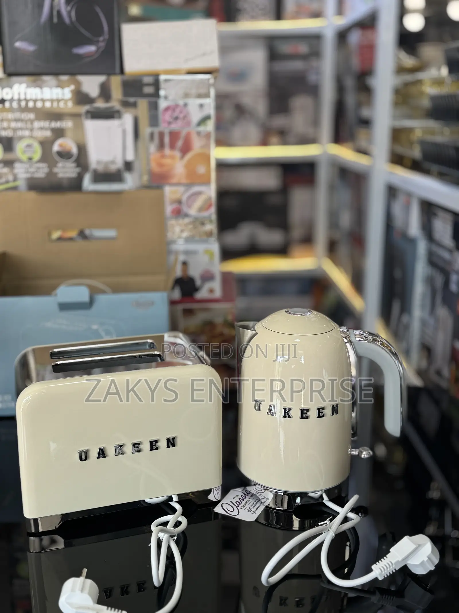 Uakeen Kettle Toaster Set