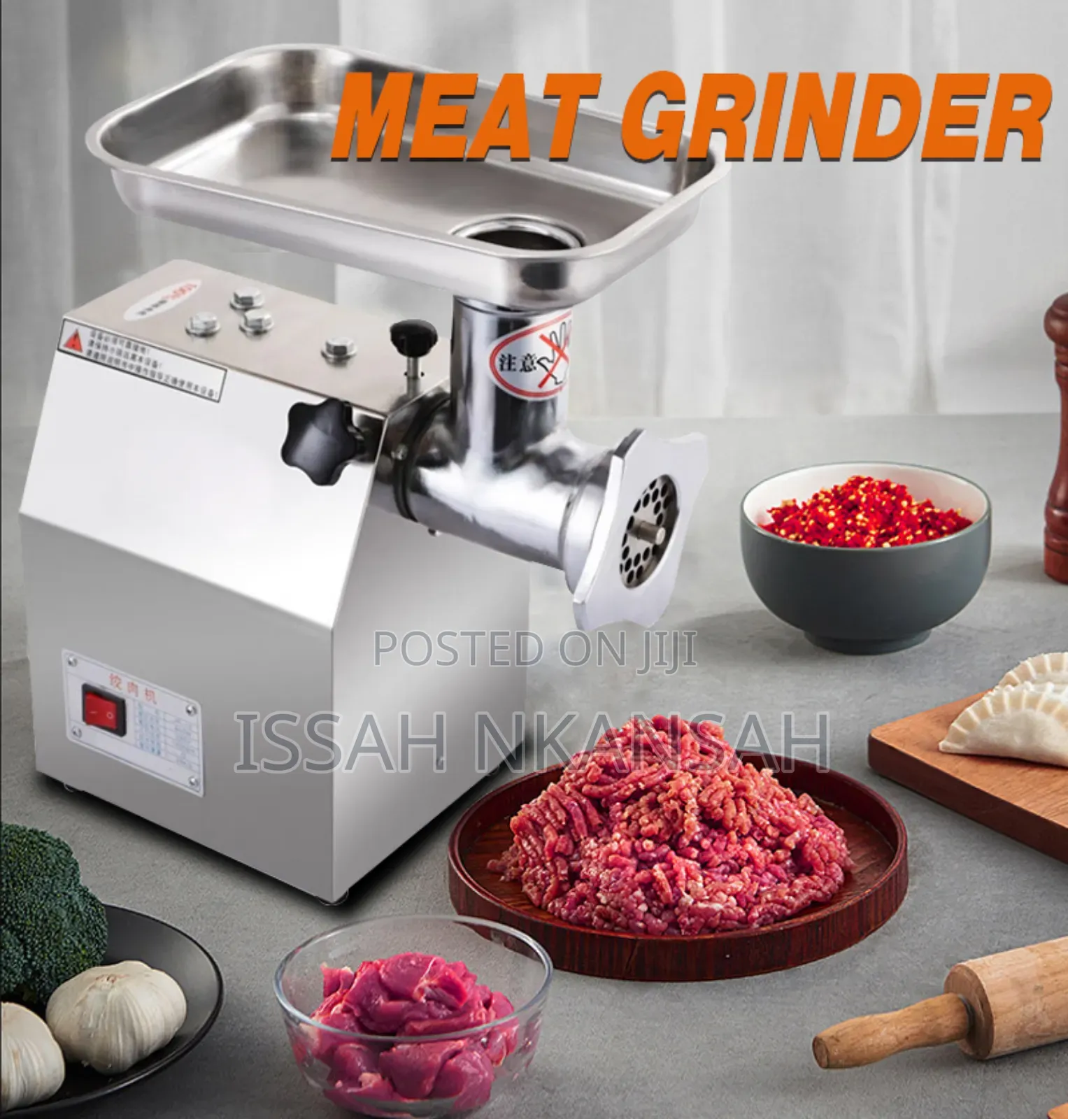 Heavy Duty Commercial Meat Grinder