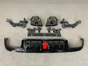 Benz C300 Back Bumper Spec Diffuser With Break Light Available