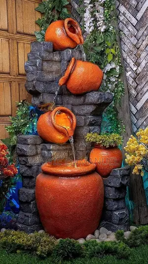 Water Fountain and Gardens