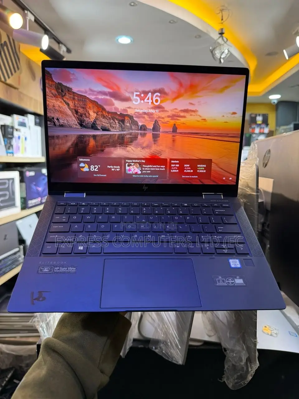 Laptop HP Elite Dragonfly X360 11th Gen 16GB Intel Core I7 SSD 512GB