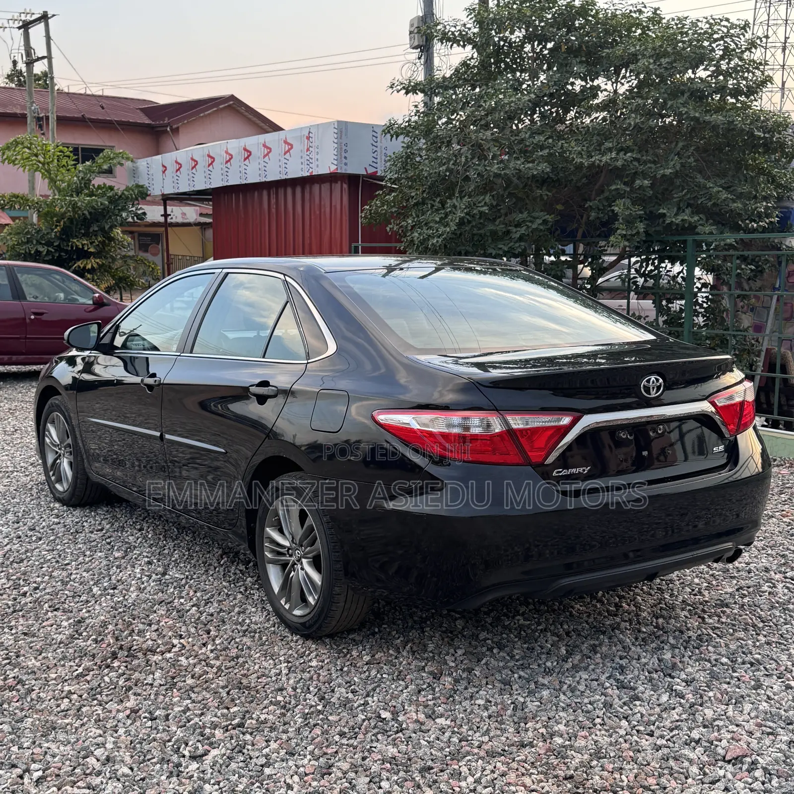 Toyota Camry SE 4dr Sedan (2.5L 4cyl 6A) 2017 Black